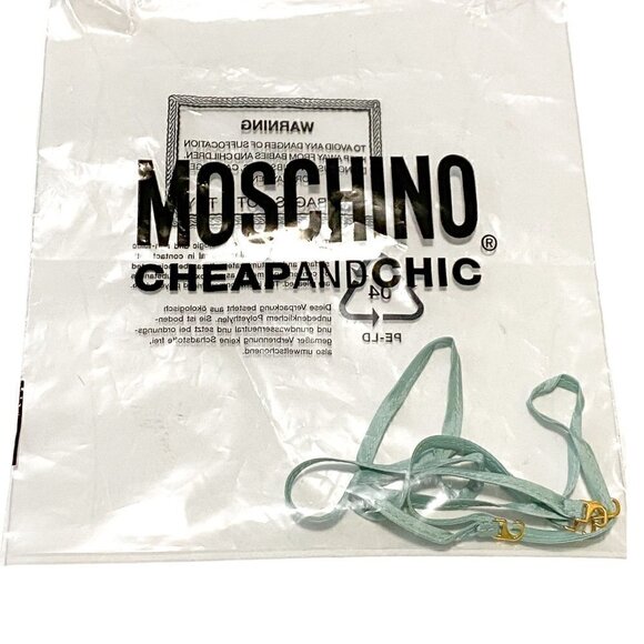NWT Moschino Cheap & Chic lace strapless dress, Size‎ 10, Seafoam - Picture 8 of 12